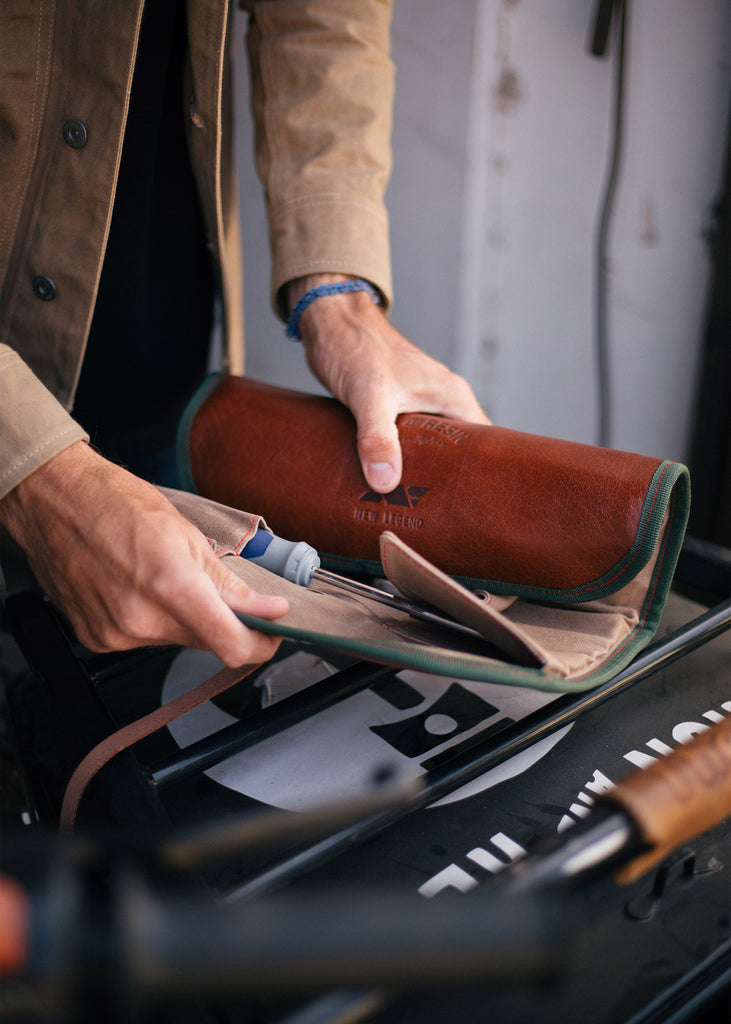 Iron & Resin x New Legend - Leather Goods Tool Roll