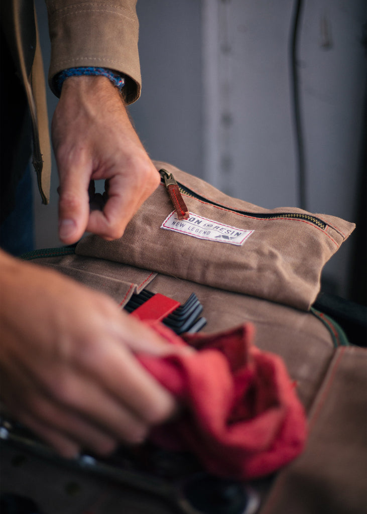 Iron & Resin x New Legend - Tool Roll Collaboration
