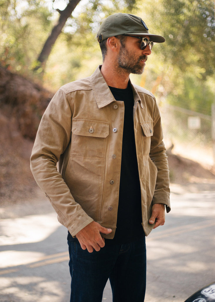 Iron & Resin x New Legend - Mechanic Jacket in Waxed Canvas