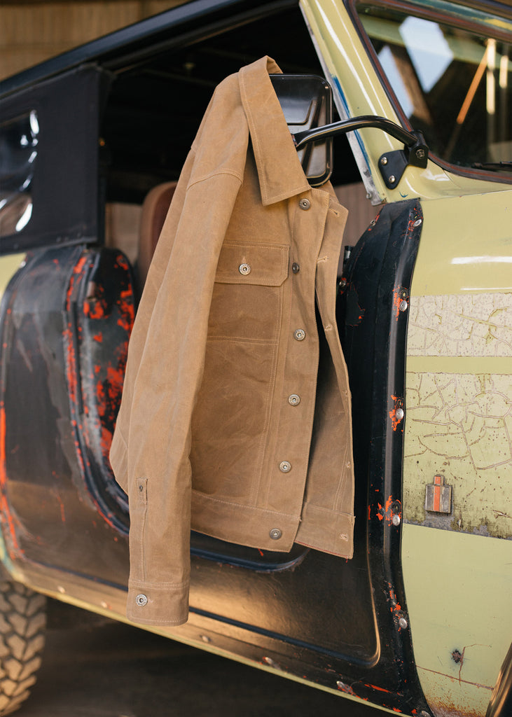 Iron & Resin x New Legend - Mechanic Jacket with Waxed Canvas