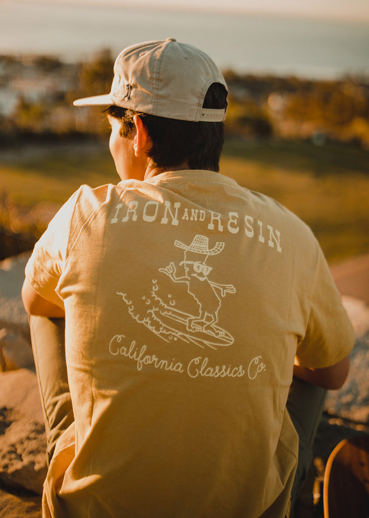 Iron & Resin - Cali Classic Tee - Back Graphic Detail