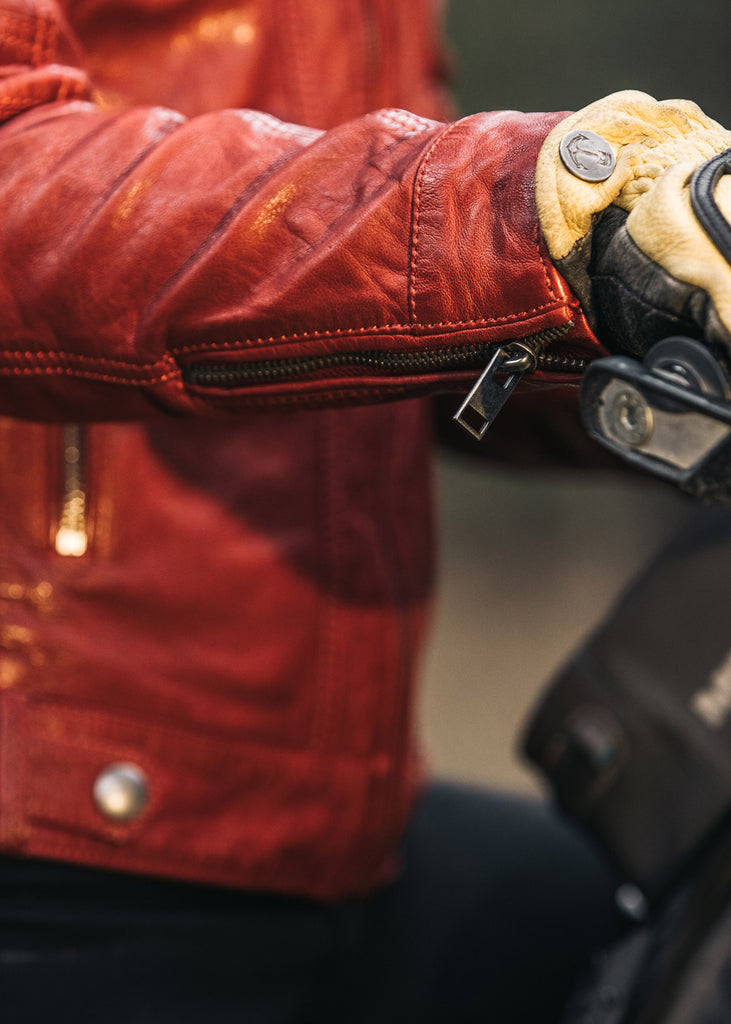 Iron & Resin - Topanga Women's Jacket - Chili Detail Imagery