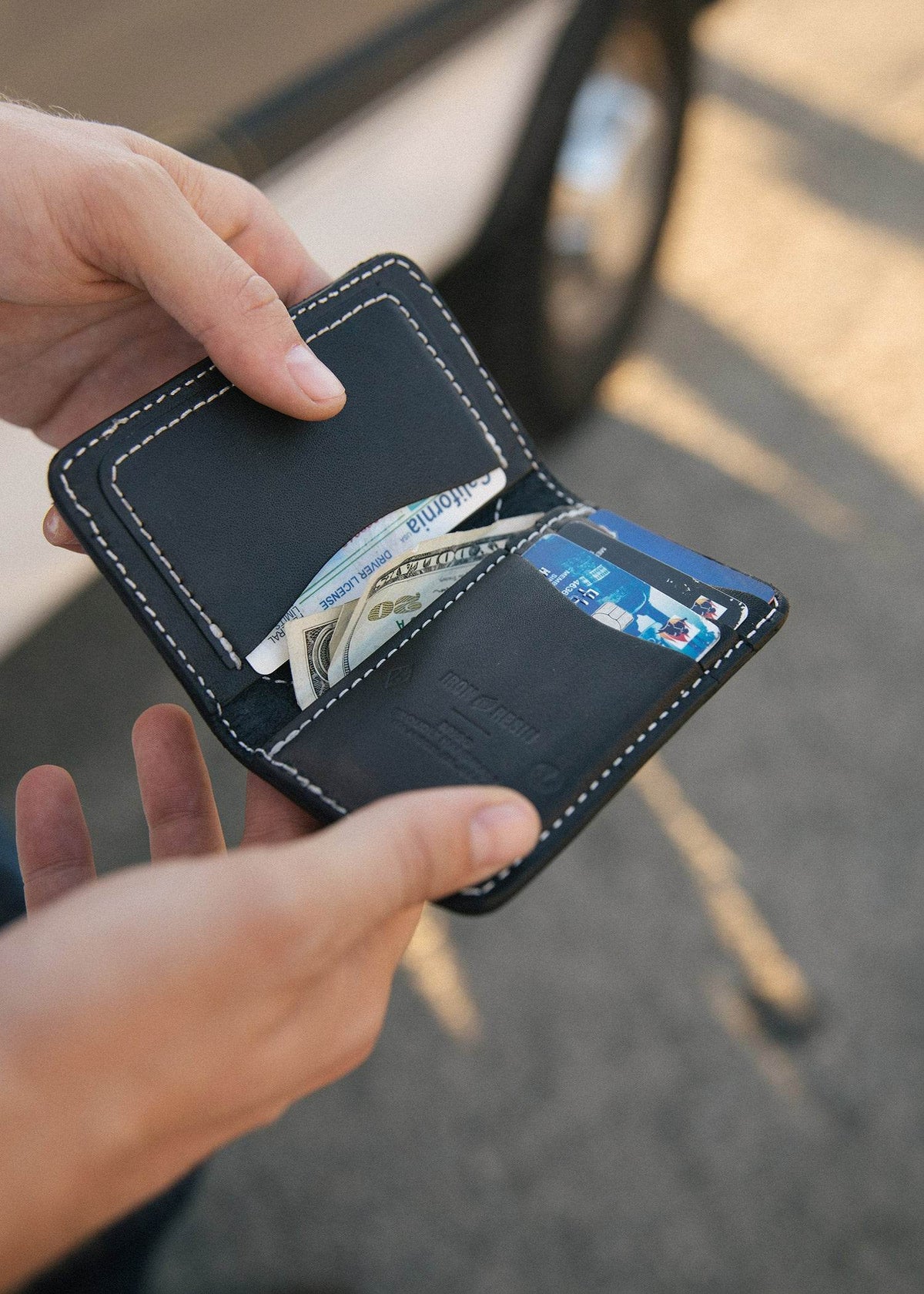 Brigg X INR Journeyman Wallet - Iron & Resin