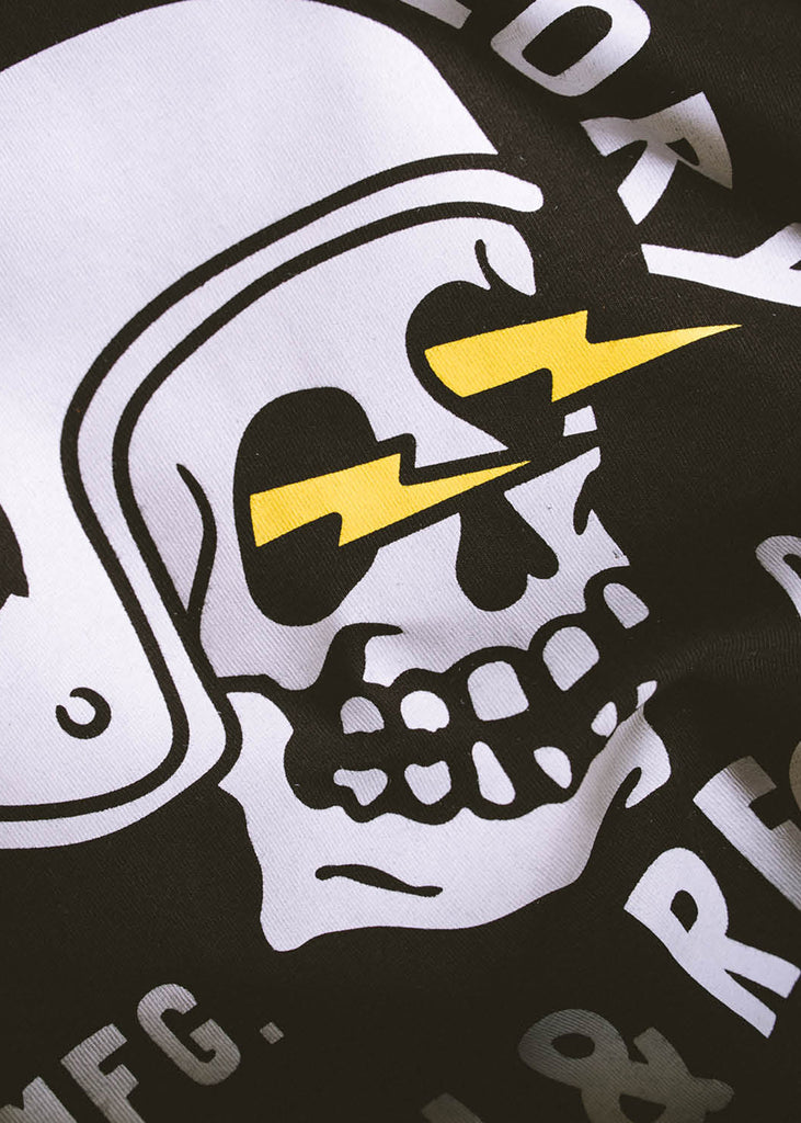 Iron & Resin No Guts No Glory Tee in Black