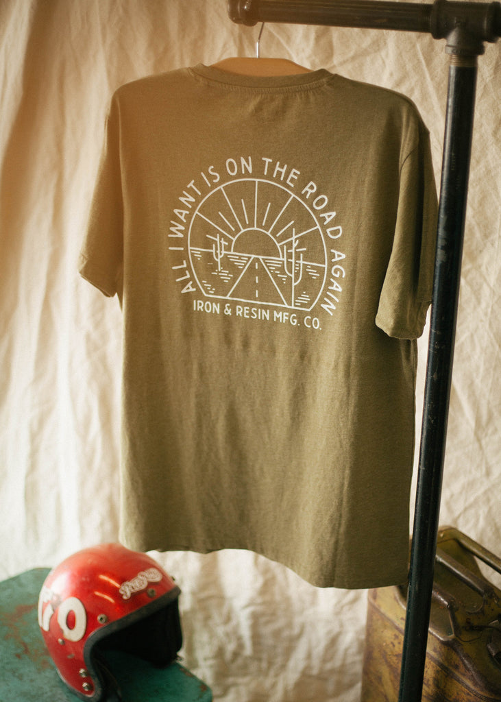 Iron & Resin On The Road Men's Graphic Tee