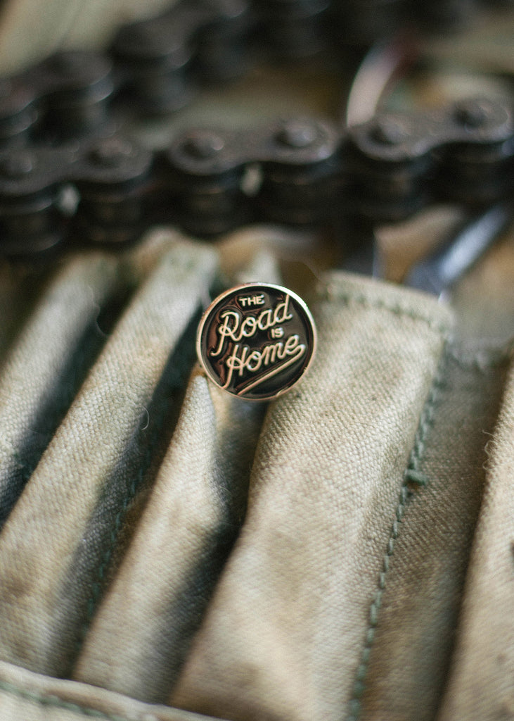 Iron & Resin The Road is Home Enamel Pin