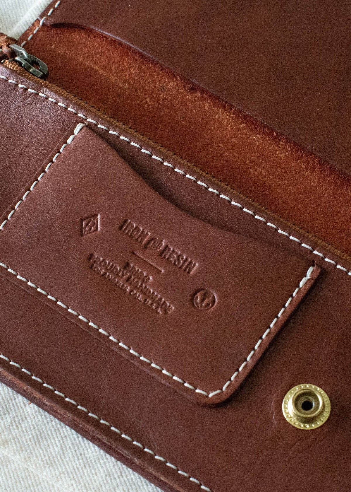 Brigg X INR Roper Wallet - Iron & Resin