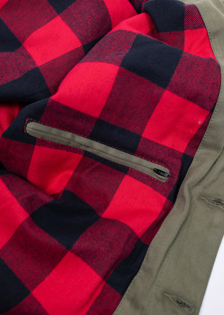 Iron & Resin Sand Jacket Buffalo Flannel Liner