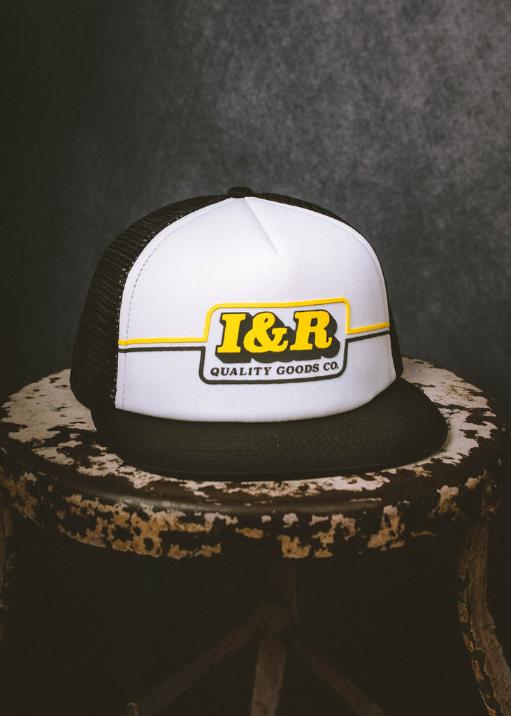 Iron & Resin Speedway Hat in Black