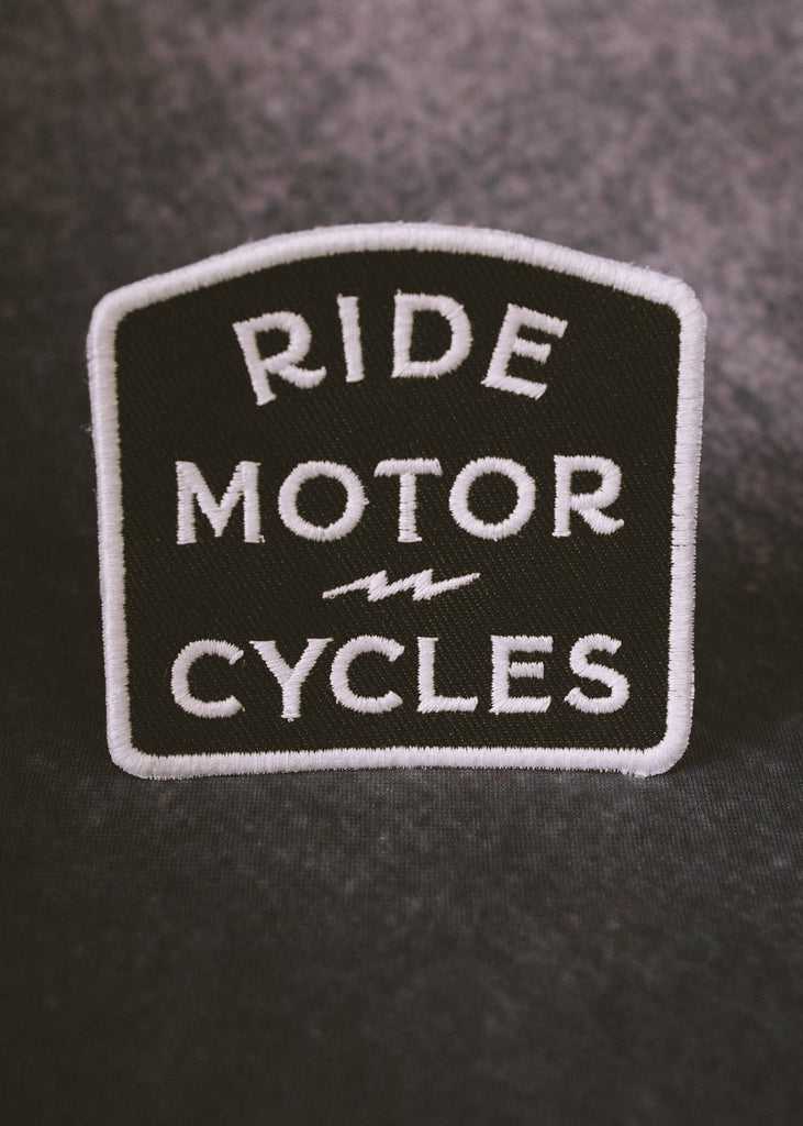 Iron & Resin Ride Motorcycles Patch