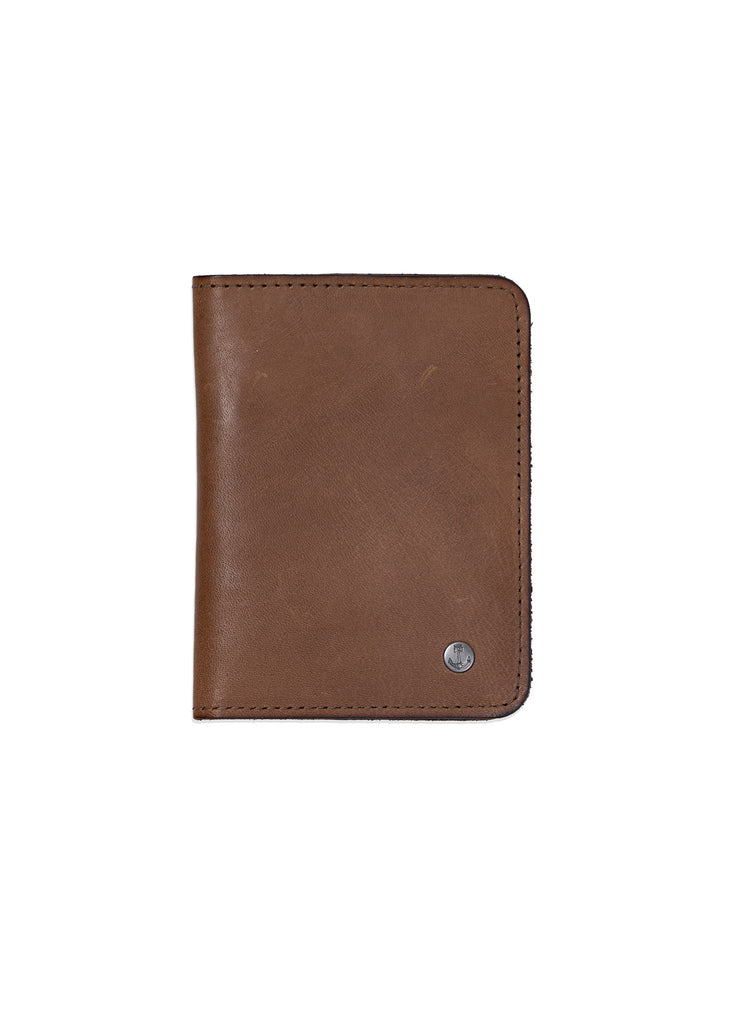 Iron & Resin - Vagabond Wallet in Brown - Front