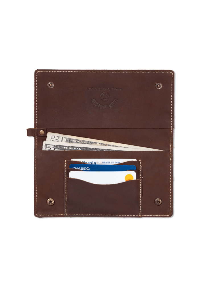 Men's Denim Wallet Engineer Bifold Wallet – Iron & Resin